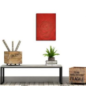 Red Rose Art | Hand painted art Toronto