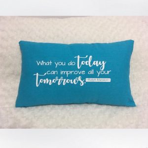 Customizable Quote Pillow [www.artland.ca]